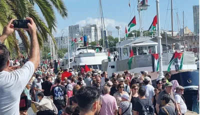 هيئة البث العبرية: سيتم سحب سفن أسطول الصمود إلى ميناء أسدود مع احتمال إغراق بعضها في البحر