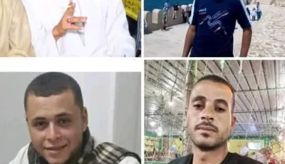 وفاة 4 شباب من بنى سويف فى حادث تصادم بالطريق الأوسطى